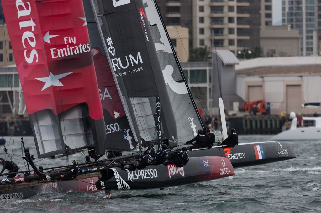 Energy Team - Fleet Race - America’s Cup World Series San Diego 2011 © ACEA - Photo Gilles Martin-Raget http://photo.americascup.com/